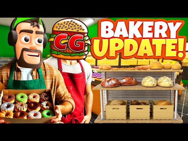 We Added a Bakery to Our Supermarket in the NEW UPDATE! (Grocery Store Simulator)