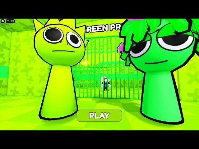 LIME VS GREEN SPLANKI'S PRISON RUN! Obby #roblox #obby