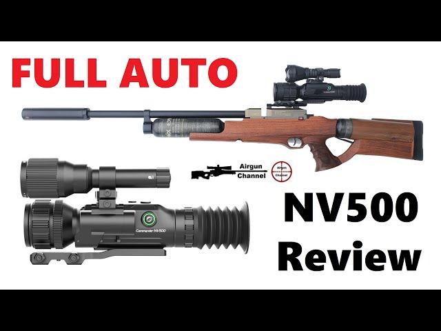 OneLeaf Commander NV500 Rifle Scope Review (4K Day/Night Vision) +Range  Finder Ballistic Calculator