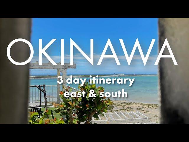 Explore Okinawa Castles, Beaches and Food | 3-day Itinerary Travel Vlog