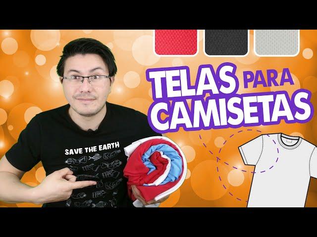 Telas para diseñar y confeccionar camisetas económicas | Casatextil