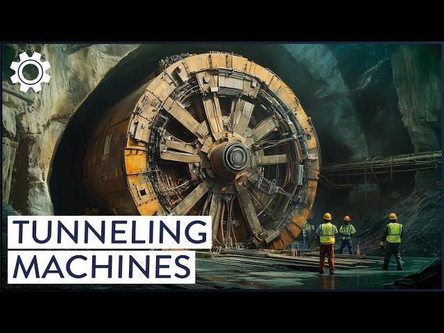 The Monstrous Machines That Drill Underwater Tunnels