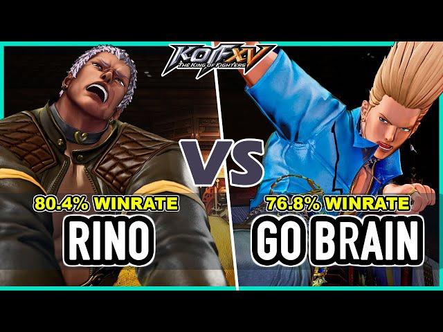 KOF XV  Rino (O.Yashiro/Yashiro/Ash) vs Go Brain (Benimaru/Athena/Isla)  Steam