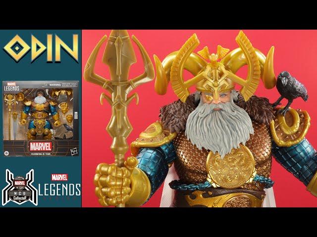 Marvel Legends ODIN 85th Anniversary Deluxe Allfather Thor Asgard Comic Figure Review