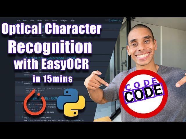 Optical Character Recognition with EasyOCR and Python | OCR PyTorch