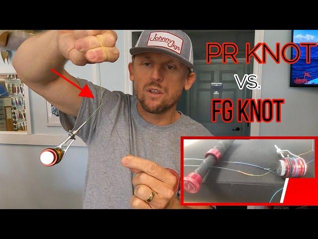 FG knot vs PR knot | Break Test | Slow Pitch Jigging Knots | Offshore Fishing