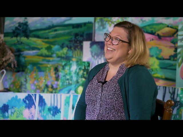 Ladies of the Hills and Valleys - Women Artists' Documentary  - Artist Clair Bremner