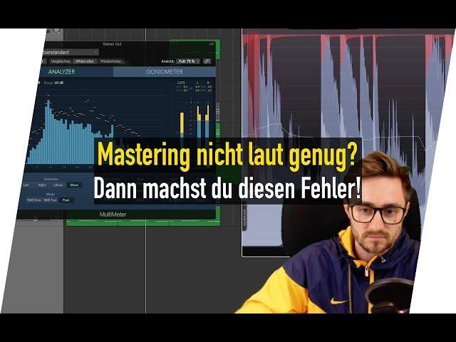 Mastering nicht laut genug? - Dann machst du diesen Mixing-Fehler!| abmischenlernen.de