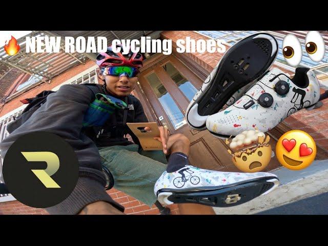 FIXED GEAR | TESTING out my NEW CYCLING ROAD shoes BY RSSSC SPORTS