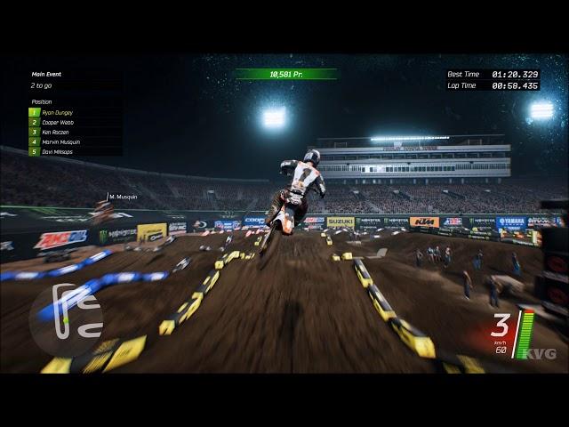 Monster Energy Supercross Gameplay (PC HD) [1080p60FPS]