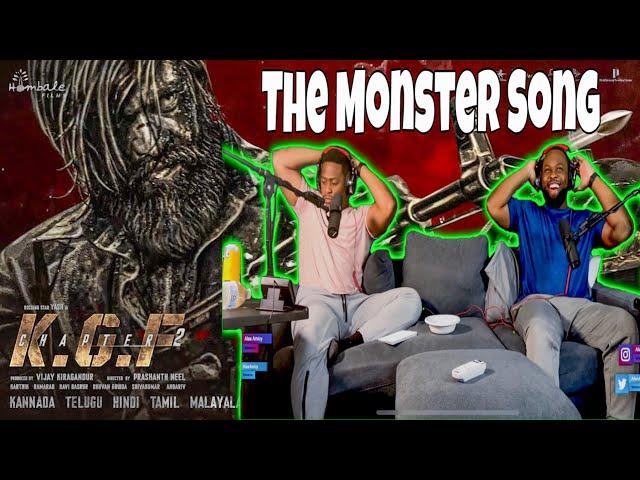 The Monster Song - KGF Chapter 2 |Brothers Reaction!!!!