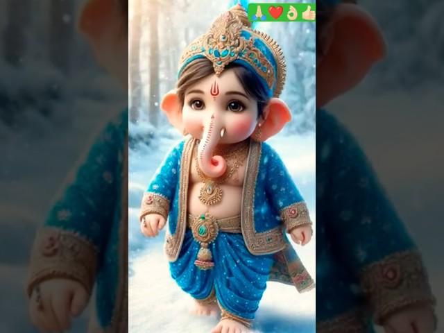 Ganpati bappa dancing#shortsfeed #cute #ganesh #ai #bhakti #love # bappa#morya #trending