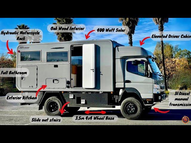 Mitsubishi Fuso Canter 4x4 - Detailed Review!