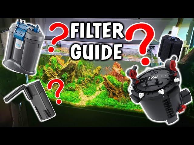 How To Pick The BEST AQUARIUM FILTER For Your Fish Tank!