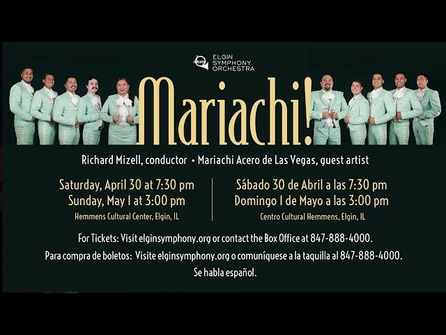 Elgin Symphony Orchestra presents Mariachi! 2022