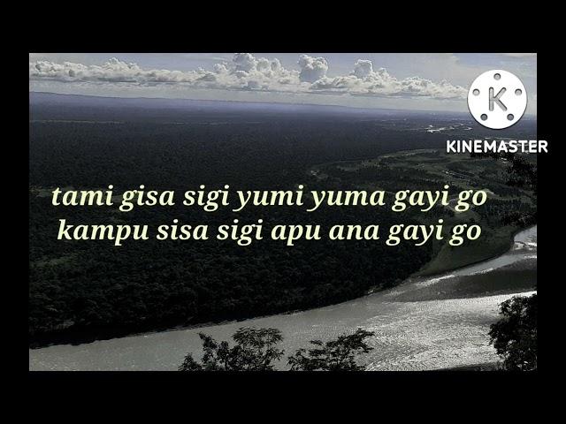 Tamw Gwsa song with lyrics| Marjum Pakam| Pagnya Ori Pakam| Galo modern song