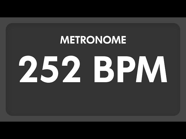 252 BPM - Metronome