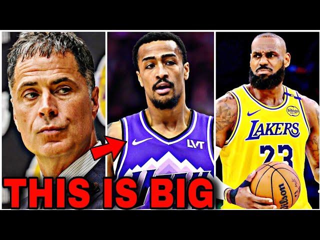 Lakers in TRADE TALKS to acquire Jazz PF John Collins..
