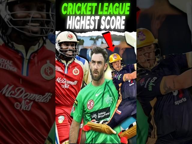 TOP 3 LEAGUE HIGHEST INDIVIDUAL SCORE