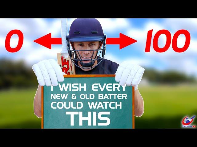 The BEST Cricket Batting Tips NOBODY listens to.