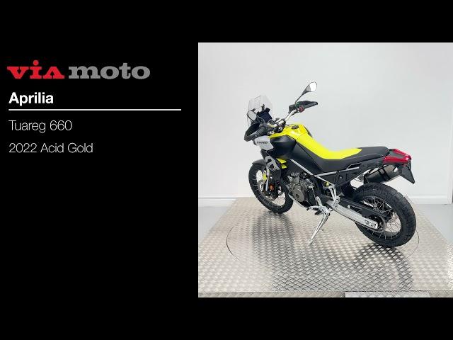 ALL NEW APRILIA TUAREG 660 - IN STOCK NOW AT VIA MOTO