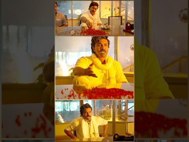 The best scene in game changer #ramcharan #tollywoodnews #telugumovies #telugushorts #shorts