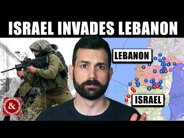 Israel Invades Lebanon and is hit by Irans Missile Attack