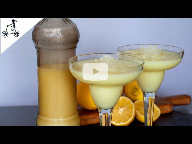 how to make limoncello cream #limoncellocream #italianrecipe #homemadeliqueur