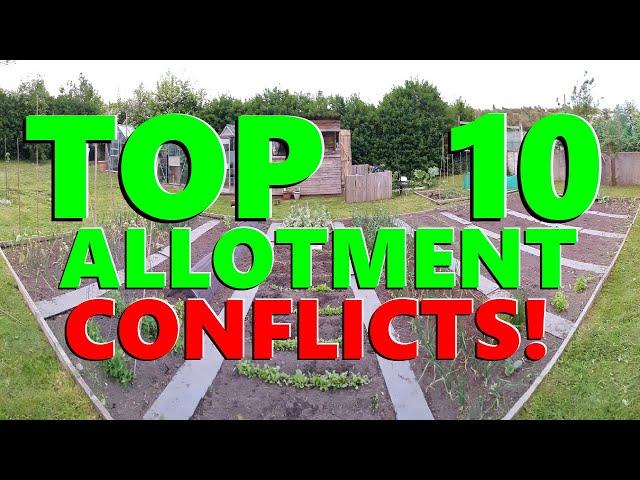 TOP TEN Allotment Conflicts!