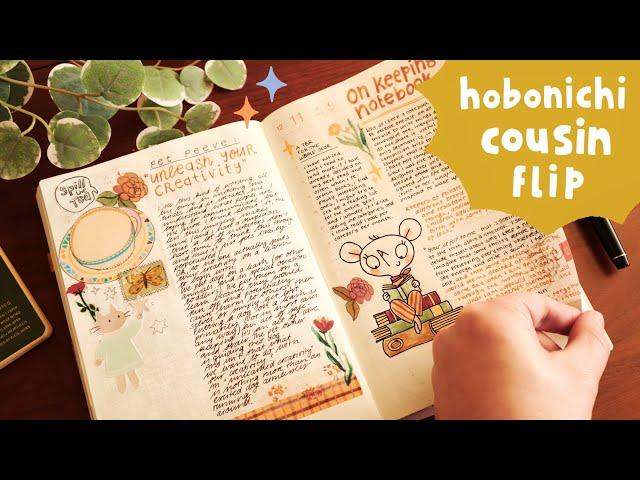 Chatty Hobonichi Cousin Flip | December ’24 Pages