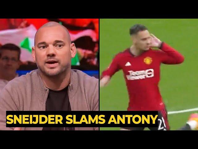 Wesley Sneijder SLAMS 'embarrassing Antony' for goading Coventry's players | Manchester United News