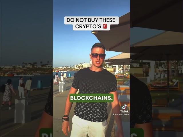 3 Crypto’s I am not buying. #crypto #btc