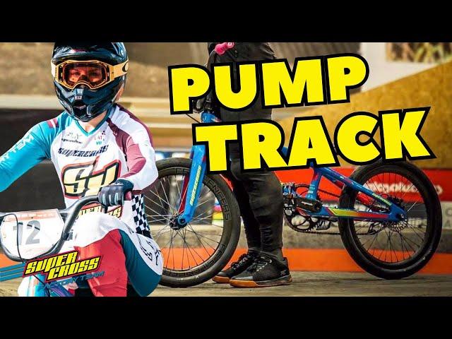 Prepping for the Pump Track BMX World Championships