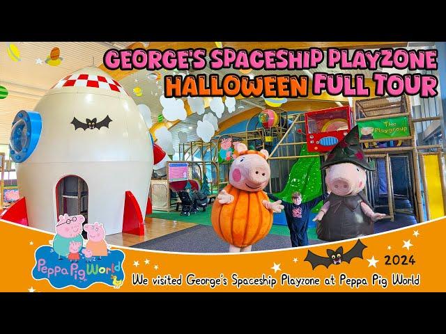 Explore George's Spaceship Play Zone at Halloween in Peppa Pig World (Oct 2024) [4K]