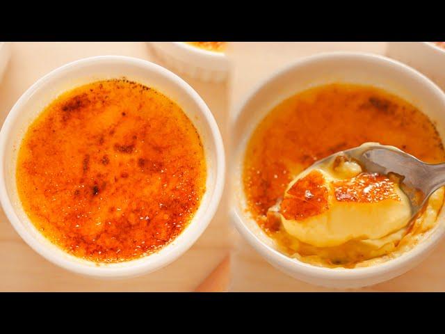 Vanilla Creme Brulee | Easy And Silky Smooth With Only 5 Ingredients