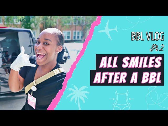 All Smiles After Post-Op IV Drip And BBL Surgery | Dr. Cannon, Vixen Plastic Surgery