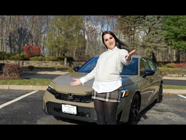 2025 Civic Hatch Sport Review & Test Drive | Herb Chambers | Honda Laura