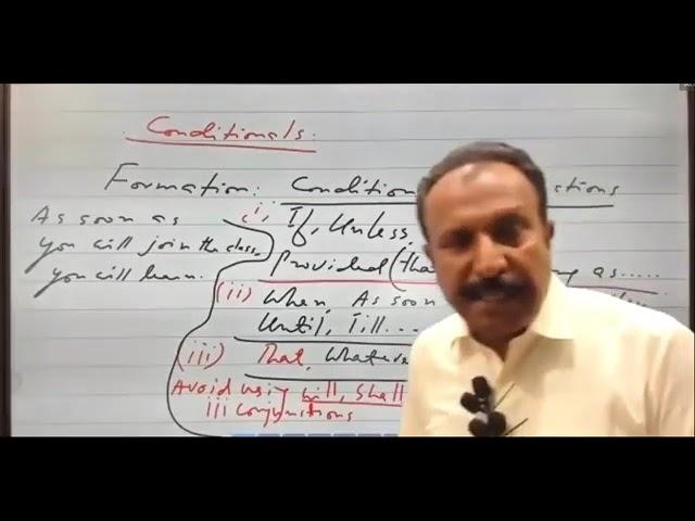 conditional sentences English grammar by spsc Sindh academy umerkot leactures second year class
