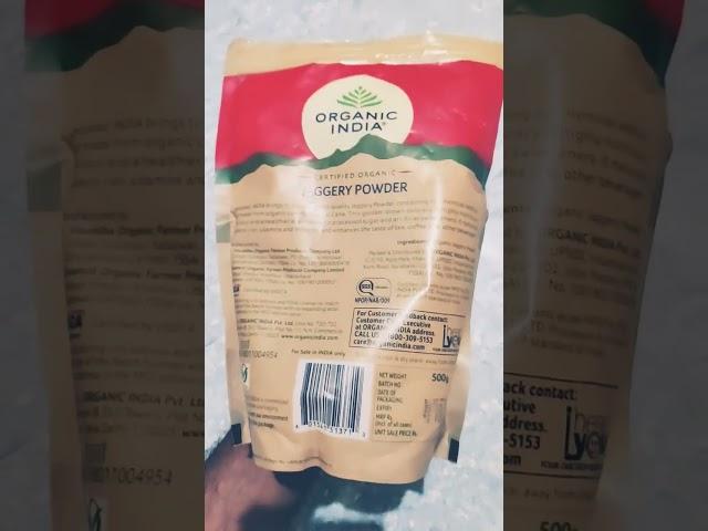 organic India jaggery powder