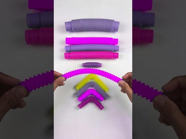 Creating ASMR Inside POP-ODD Sound #diy #satisfyingvideos#relaxing #creative #oddasmr #poptubesounds