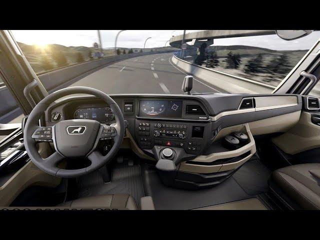 New 2023 MAN TGX - INTERIOR (cabin)