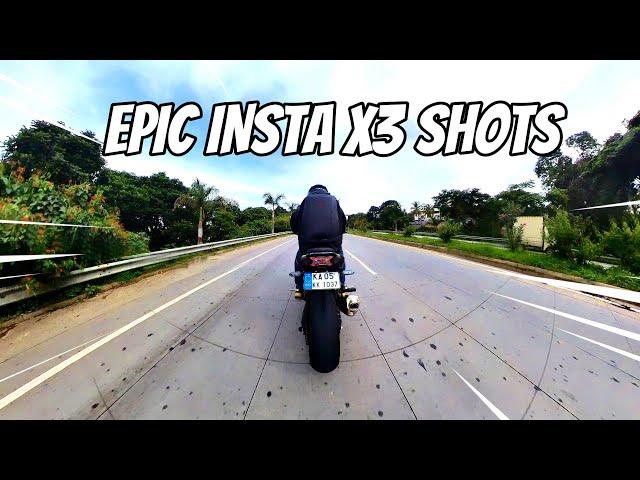 Unbelievable Insta 360 X3 Kawasaki Z900 Motorcycle GTA Shots - Mind-Blowing Action| INSTA X3 VS X4