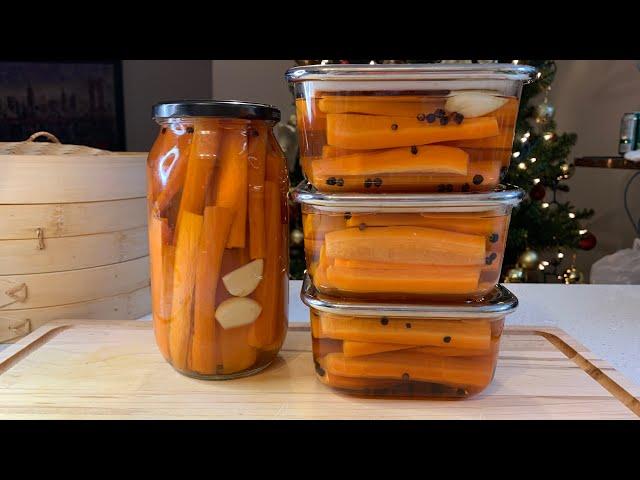 How to make pickle carrots  Easy way