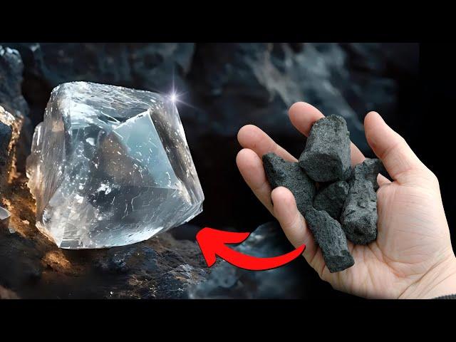 That's how you'll find diamonds in nature