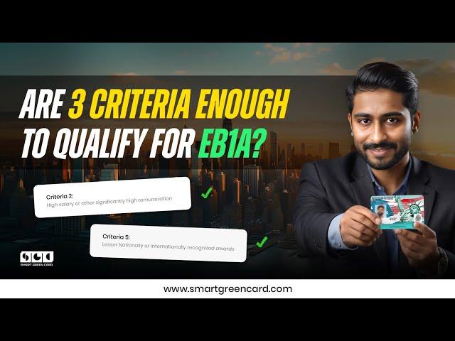 What do you need to qualify for EB1A? || Smart Green Card