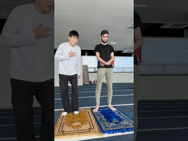 When your brother is praying 