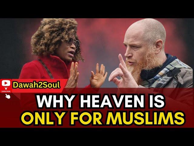 Muslim Background Christian Lady Asks Why Muslims Fight! Yusuf | Stratford Dawah