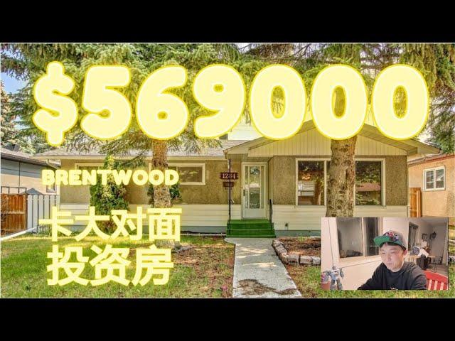 卡尔加里大学对面Brentwood投资房bungalow