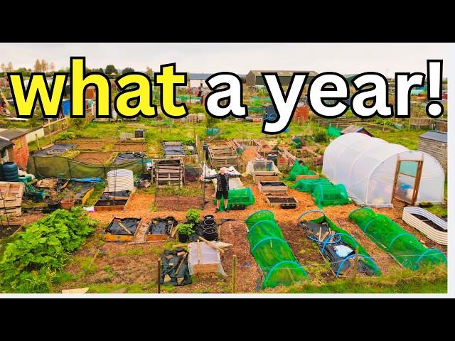 2024 Allotment Review |  A Gardening Year In Review