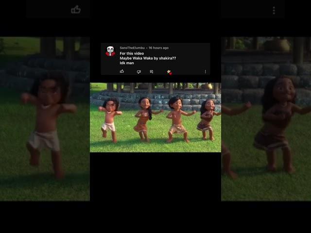 Kid from Moana dances to "Waka Waka" PT41 (Commemt what song i should do next)